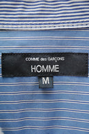 COMME des GARCONS HOMME コットンストライプシャツ