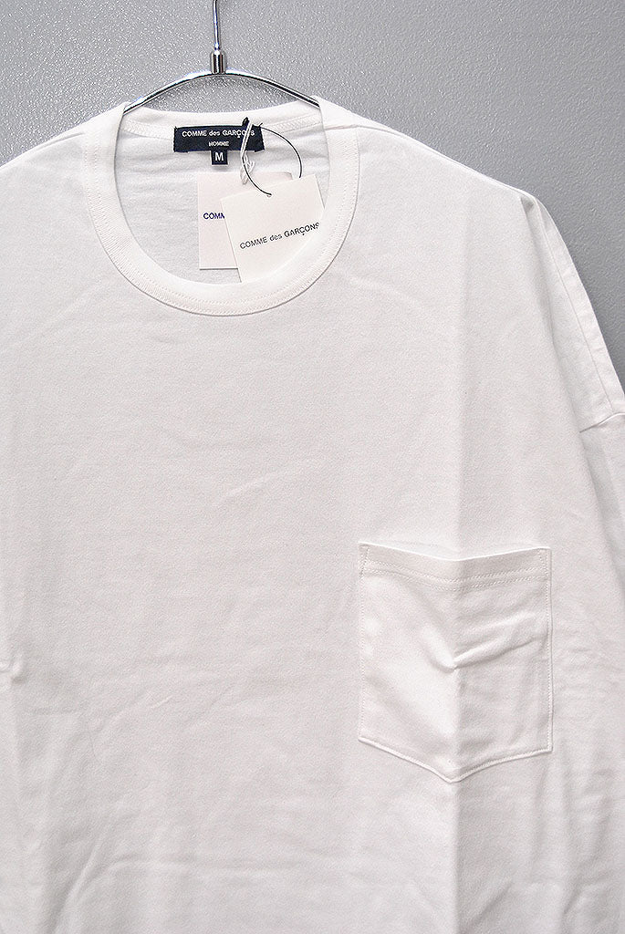 COMME des GARCONS HOMME 綿天竺 ロゴＴシャツ