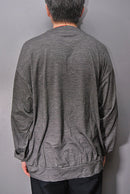 COMOLI サマーウール 長袖クルー