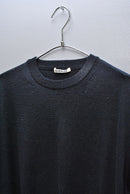 AURALEE CASHMERE HARD TWIST KNIT TEE