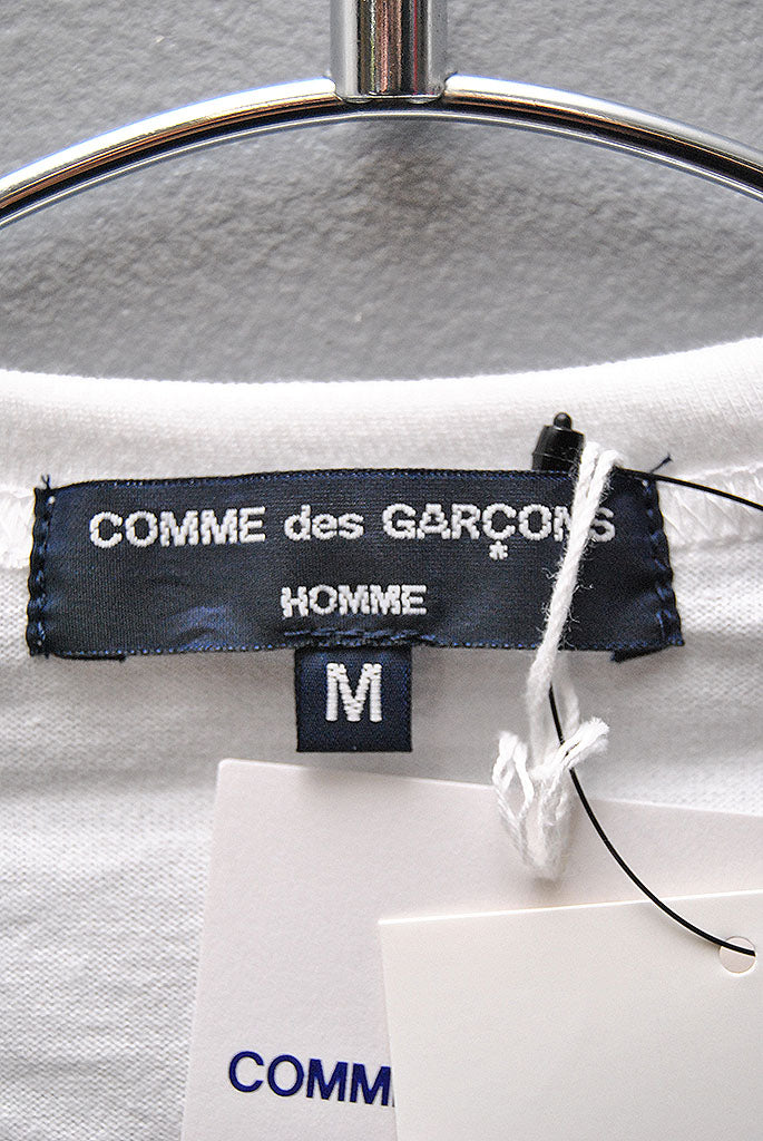 COMME des GARCONS HOMME 綿天竺 ロゴＴシャツ