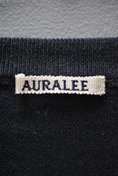 AURALEE CASHMERE HARD TWIST KNIT TEE