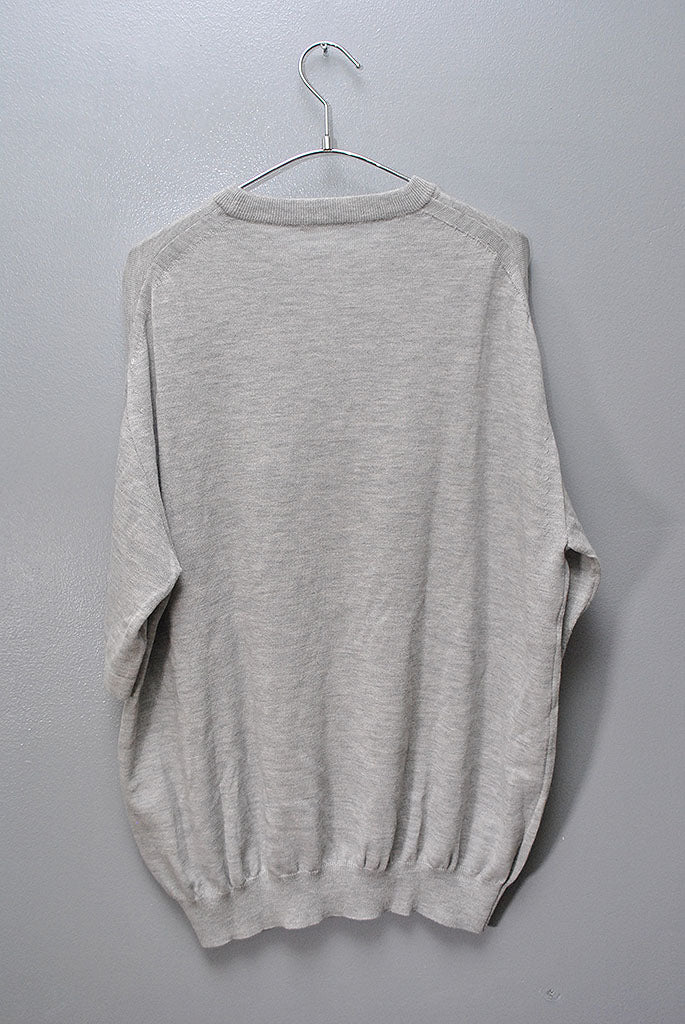 AURALEE CASHMERE HARD TWIST KNIT TEE