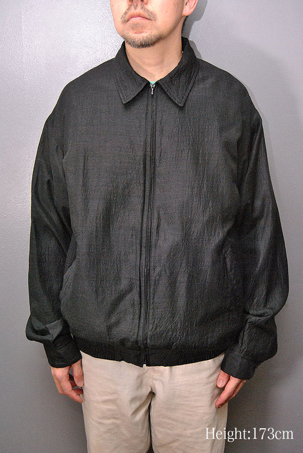 【新品未使用】comoli 24AW ウールシルク スイングトップ size3 COMOLI (コモリ) ウールシルク スイングトップ [CHARCOAL]