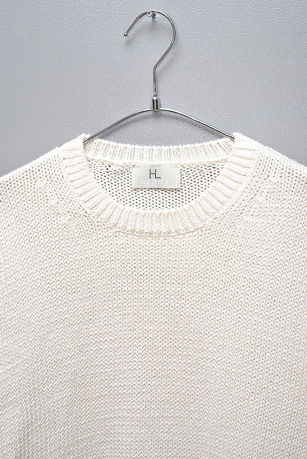 HERILL Cotton code Crew neck