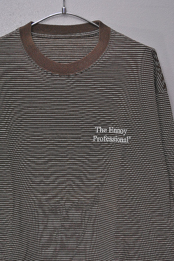 The Ennoy Professional L/S Border T-Shirt The Ennoy Professional L/S Border T-Shirt