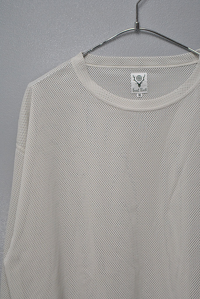 South2 West8 S.S. Crew Neck Shirt - Knit Mesh