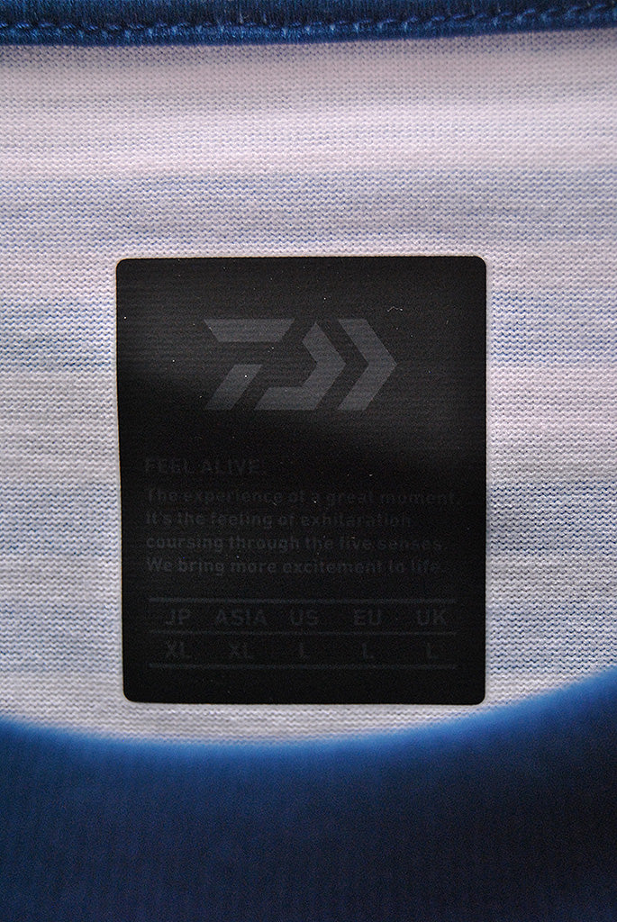 DAIWA PIER39 TECH DRAWSTRING MULTI BORDER L/S TEE
