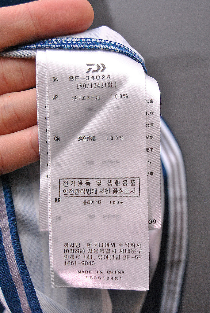 DAIWA PIER39 TECH DRAWSTRING MULTI BORDER L/S TEE