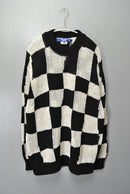 JUNYA WATANABE MAN ブロックチェック ニット