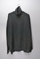 COMOLI ウール天竺長袖タートルネック