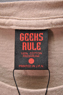 GEEKS RULE DAFT PUNK SILKSCREEN PRINTING T SHIRT 02