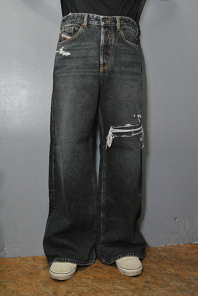 DIESEL D-RISE WIDE DENIM PANTS
