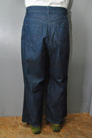 JOHN LAWRENCE SULLIVAN RIGID DENIM WIDE PANTS