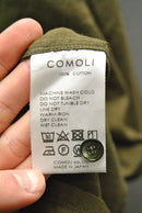 COMOLI ベタシャン オープンカラーシャツ