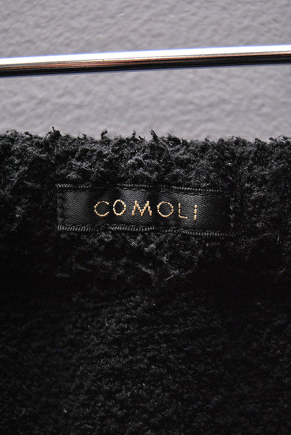 COMOLI シルクパイル ドローストリングパンツ