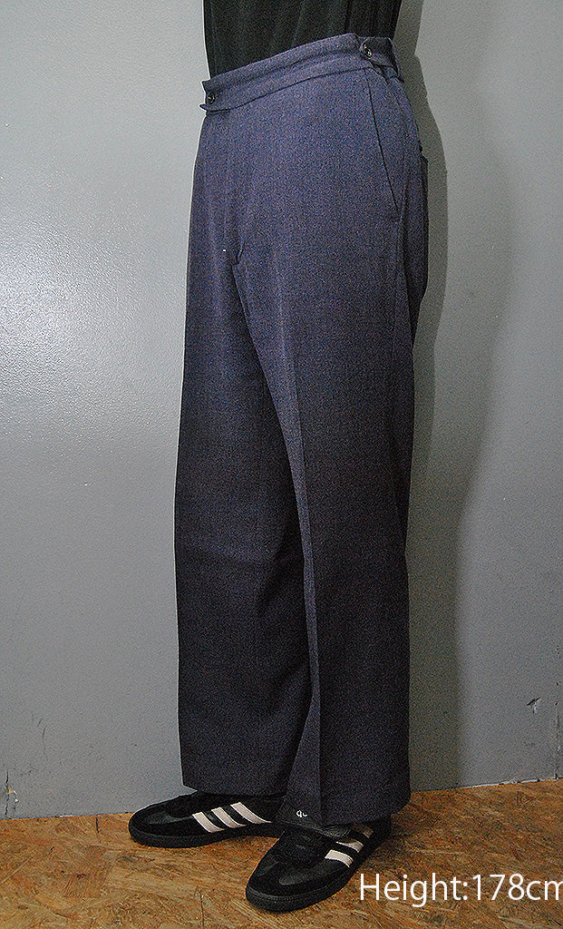 Needles Side Tab Trouser-Poly Elastic Twill