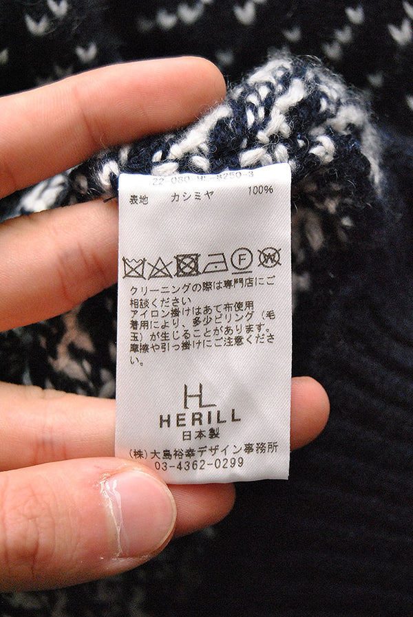 HERILL Cashmere Norweigjan Sweater HERILL Cashmere Norweigjan Sweater