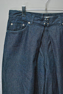 JOHN LAWRENCE SULLIVAN RIGID DENIM WIDE PANTS
