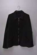 COMOLI 縮絨ウール ジップショートジャケット