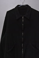 COMOLI 縮絨ウール ジップショートジャケット