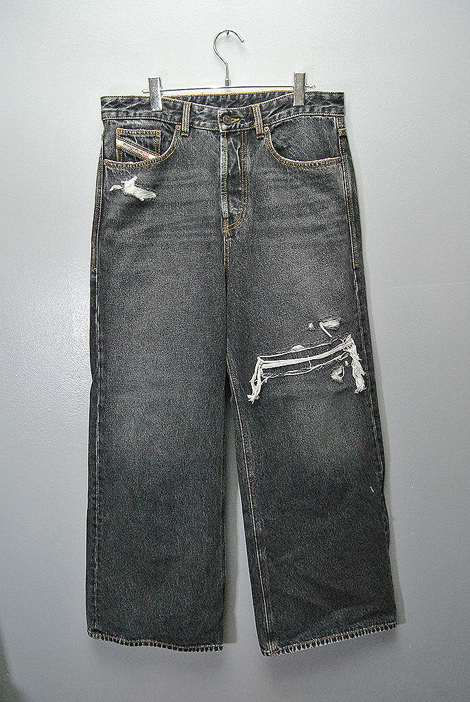 DIESEL D-RISE WIDE DENIM PANTS
