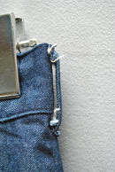 JOHN LAWRENCE SULLIVAN RIGID DENIM WIDE PANTS