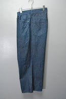 JOHN LAWRENCE SULLIVAN RIGID DENIM WIDE PANTS