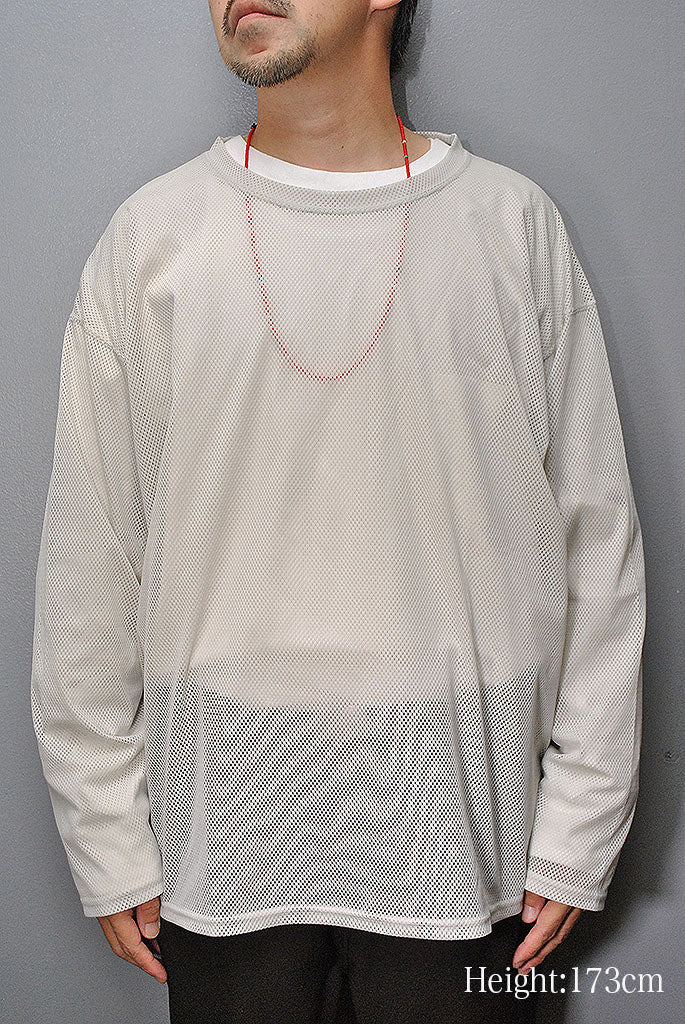 South2 West8 S.S. Crew Neck Shirt - Knit Mesh