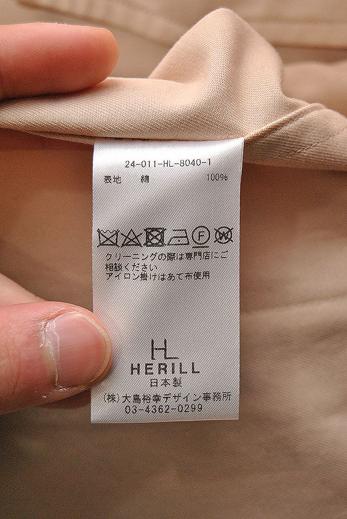 HERILL Egyptian cotton Field jacket