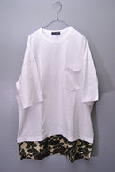 COMME des GARCONS HOMME 切り替えポケットTシャツ