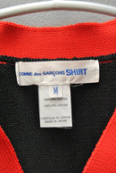 COMME des GARCONS SHIRT Bicolor Knit Vest