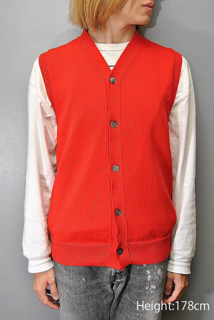 COMME des GARCONS SHIRT Bicolor Knit Vest