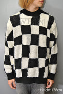 JUNYA WATANABE MAN ブロックチェック ニット