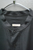 COMOLI バンドカラーシャツ