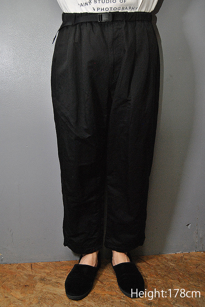 COMME des GARCONS HOMME 麻綿 イージーパンツ