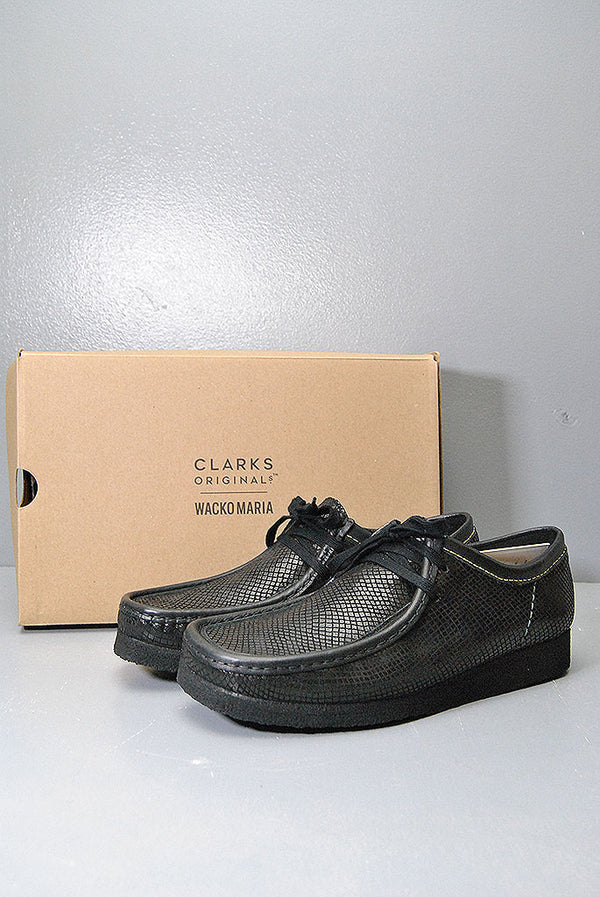 WACKO MARIA × CLARKS SNAKE WALLABEE