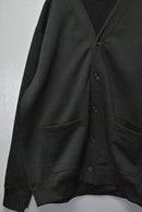 COMME des GARCONS HOMME エステル裏毛 切替カーディガン