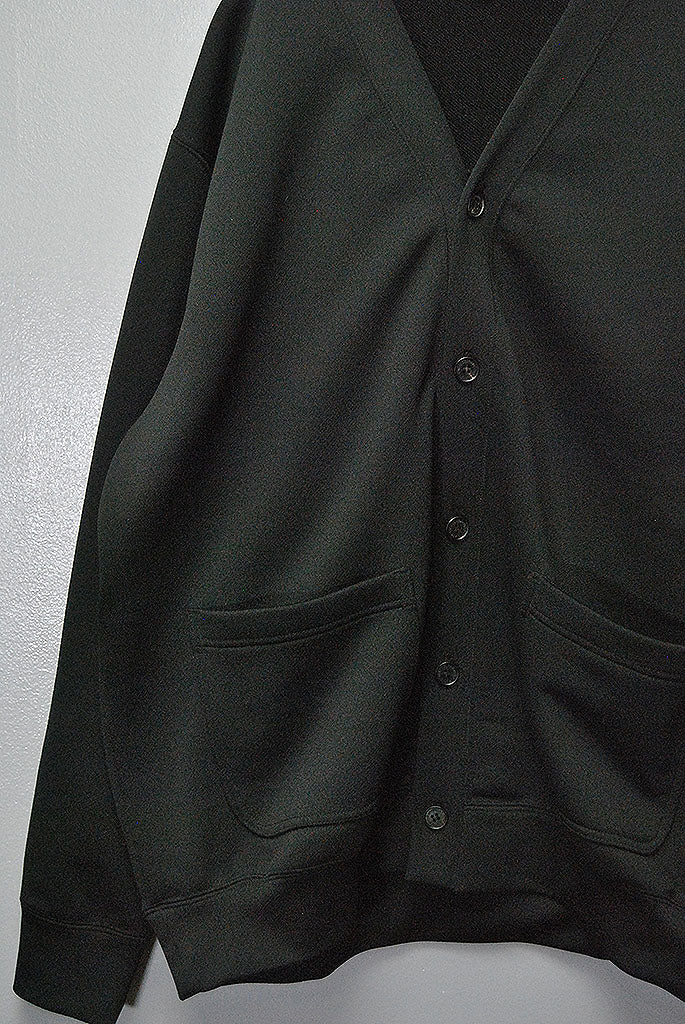 COMME des GARCONS HOMME エステル裏毛 切替カーディガン