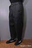 COMME des GARCONS HOMME エステルコットン ベルテッドデニムパンツ