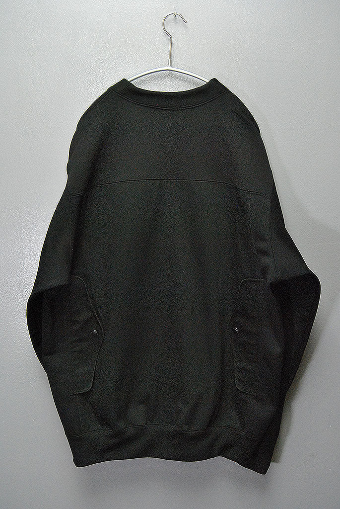 COMME des GARCONS HOMME エステル裏毛 切替カーディガン