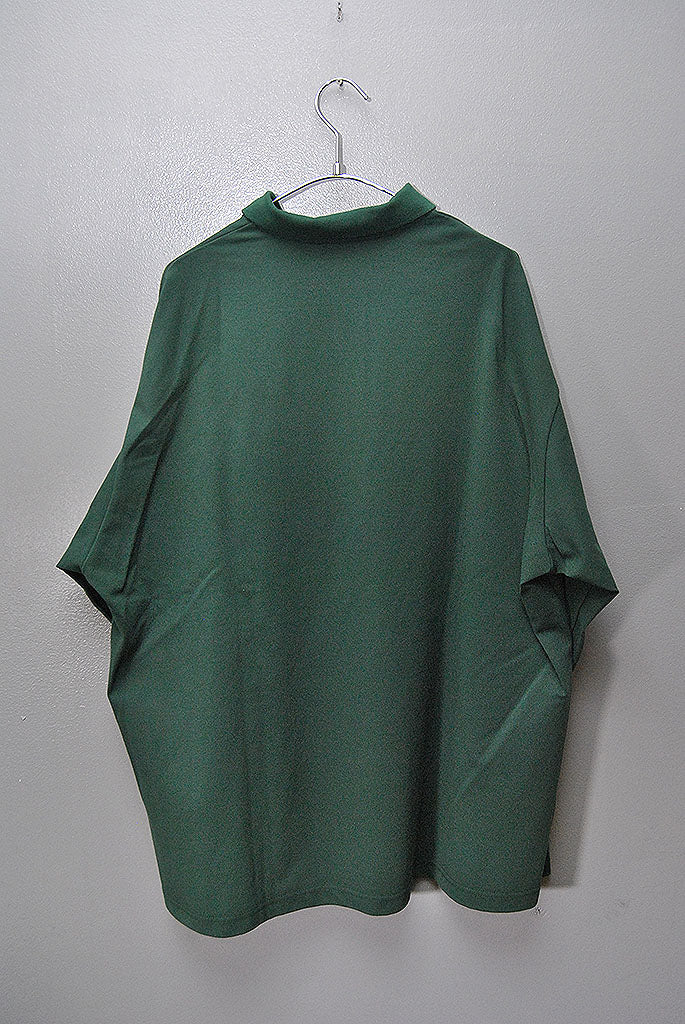 FreshService PIQUE JERSEY L/S POLO GREEN