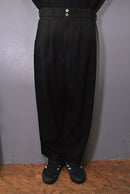 COMME des GARCONS HOMME ウールハードギャバ製品染めパンツ