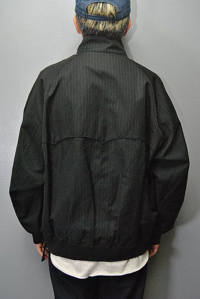 COMME des GARCONS HOMME エステルラミー ストライプ ドリズラージャケット