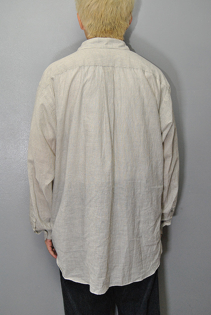 COMOLI KHADIコットン コモリシャツ