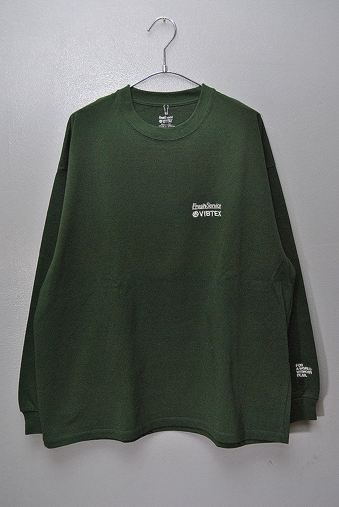 VIBTEX for FreshService L/S CREW NECK TEE