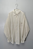 COMOLI KHADIコットン コモリシャツ