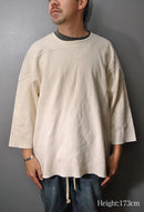 BODHI コットンカシミヤフットボールT シャツ
