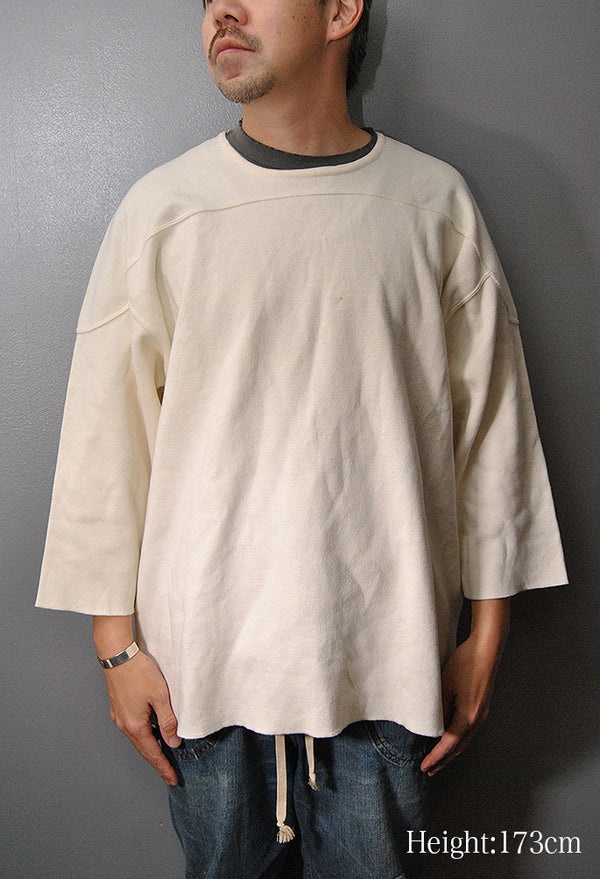 BODHI コットンカシミヤフットボールT シャツ