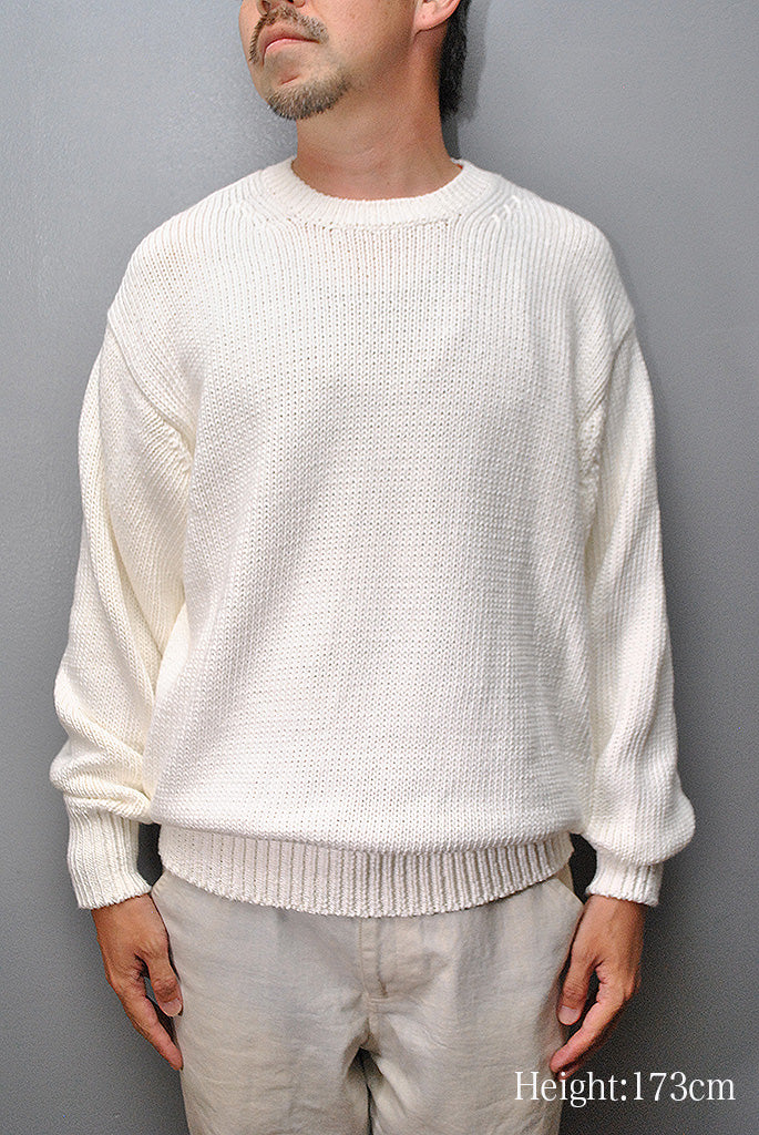 HERILL Cotton code Crew neck